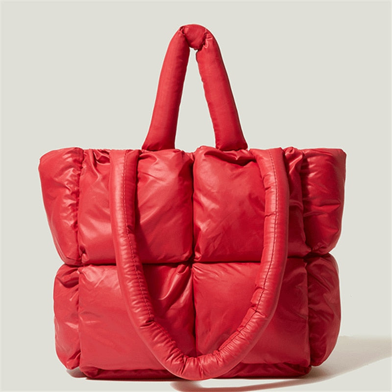 Cara Nylon Puffer Tote Bags