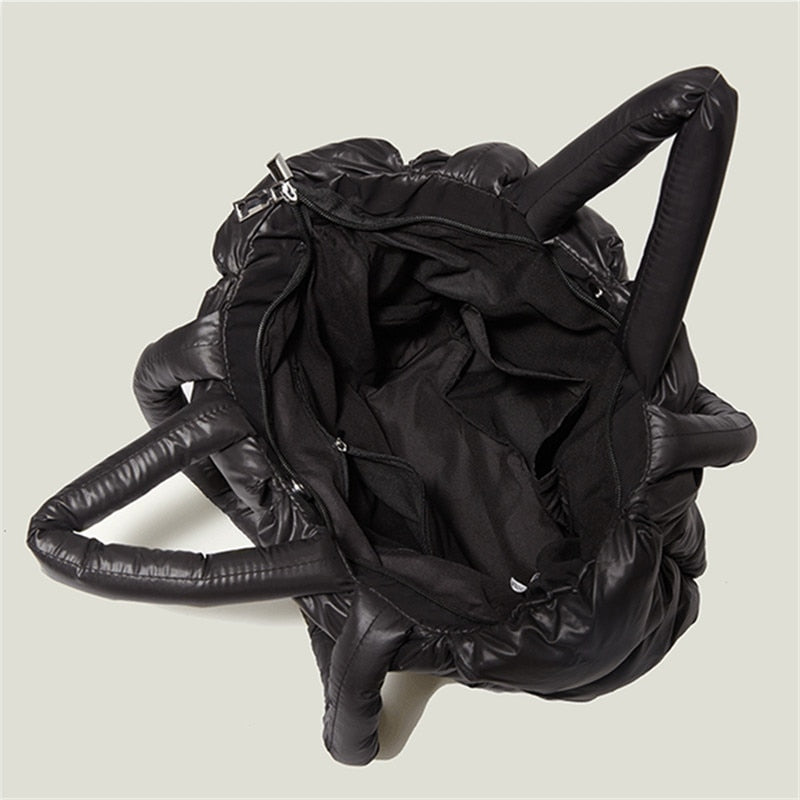 Cara Nylon Puffer Tote Bags