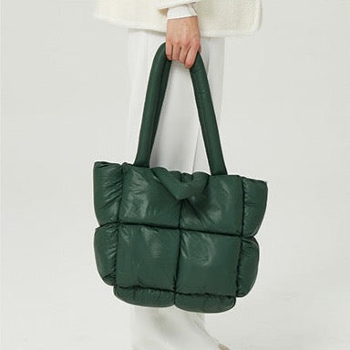 Cara Nylon Puffer Tote Bags