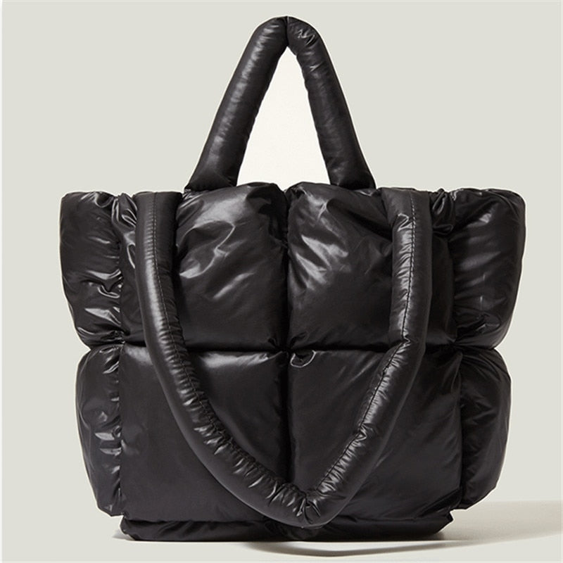 Cara Nylon Puffer Tote Bags