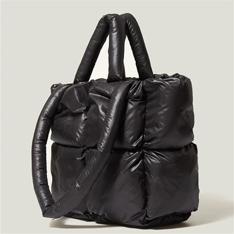 Cara Nylon Puffer Tote Bags