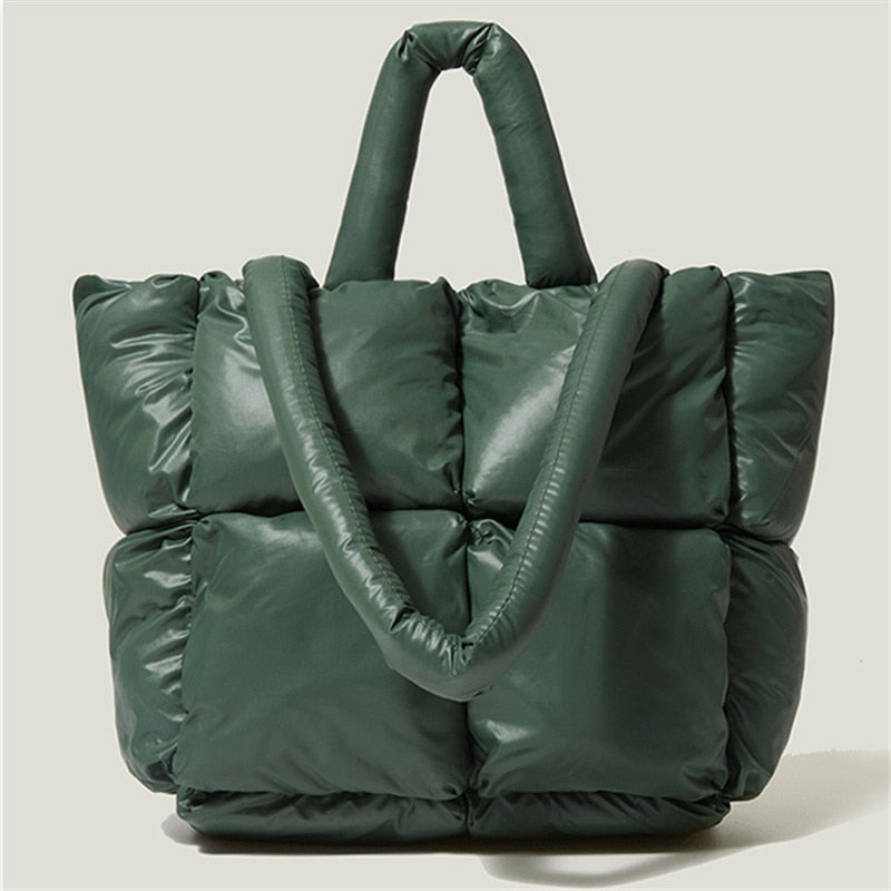Cara Nylon Puffer Tote Bags