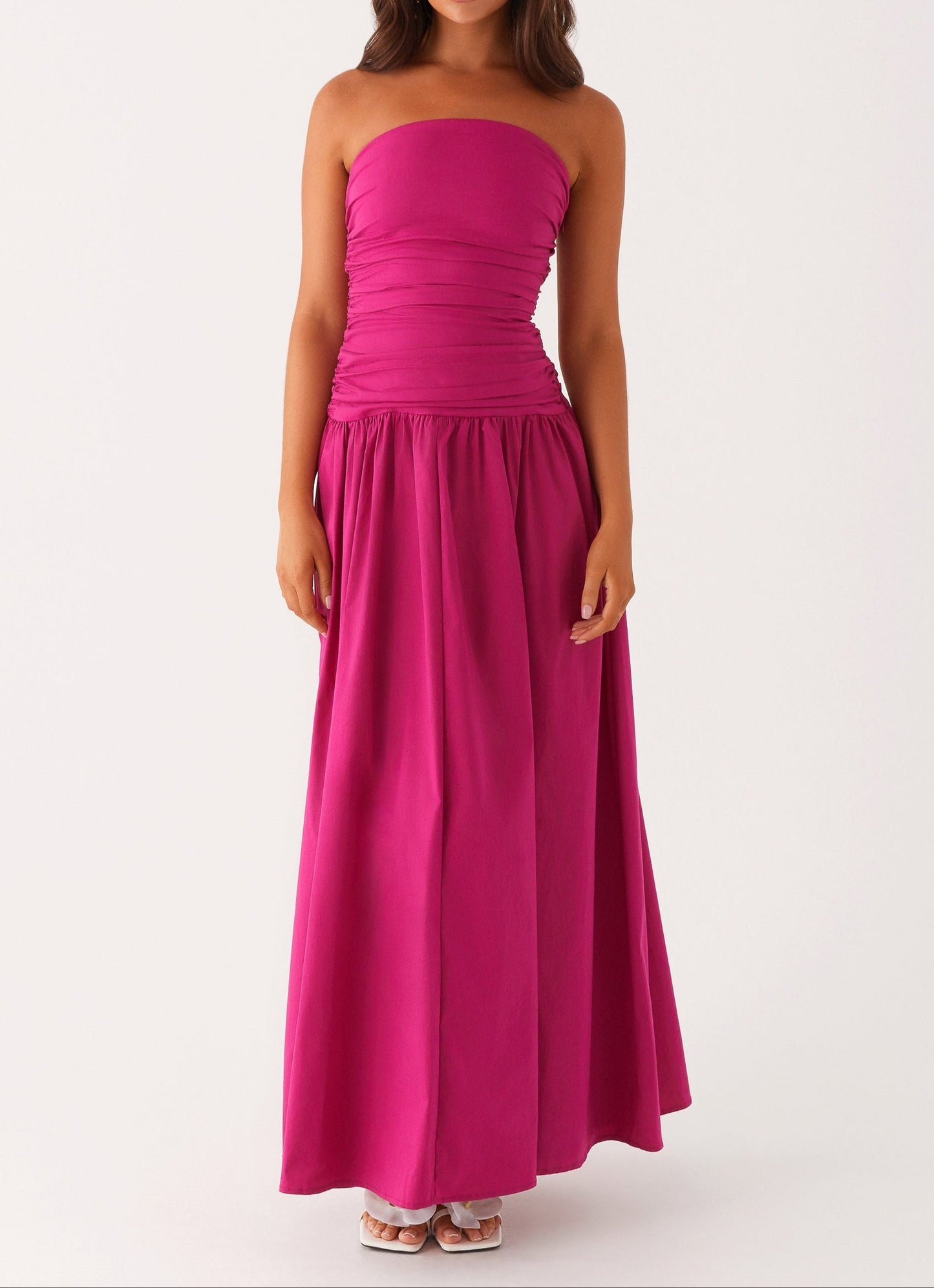 Melissa Maxi Dress - Fuchsia
