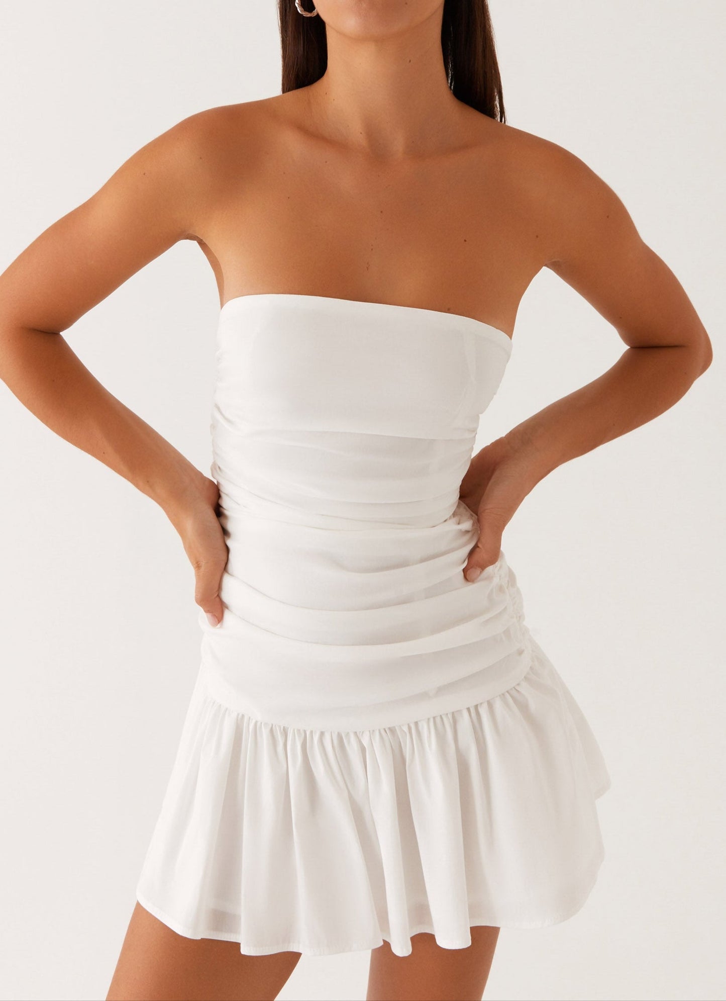 Brigida Mini Dress - White