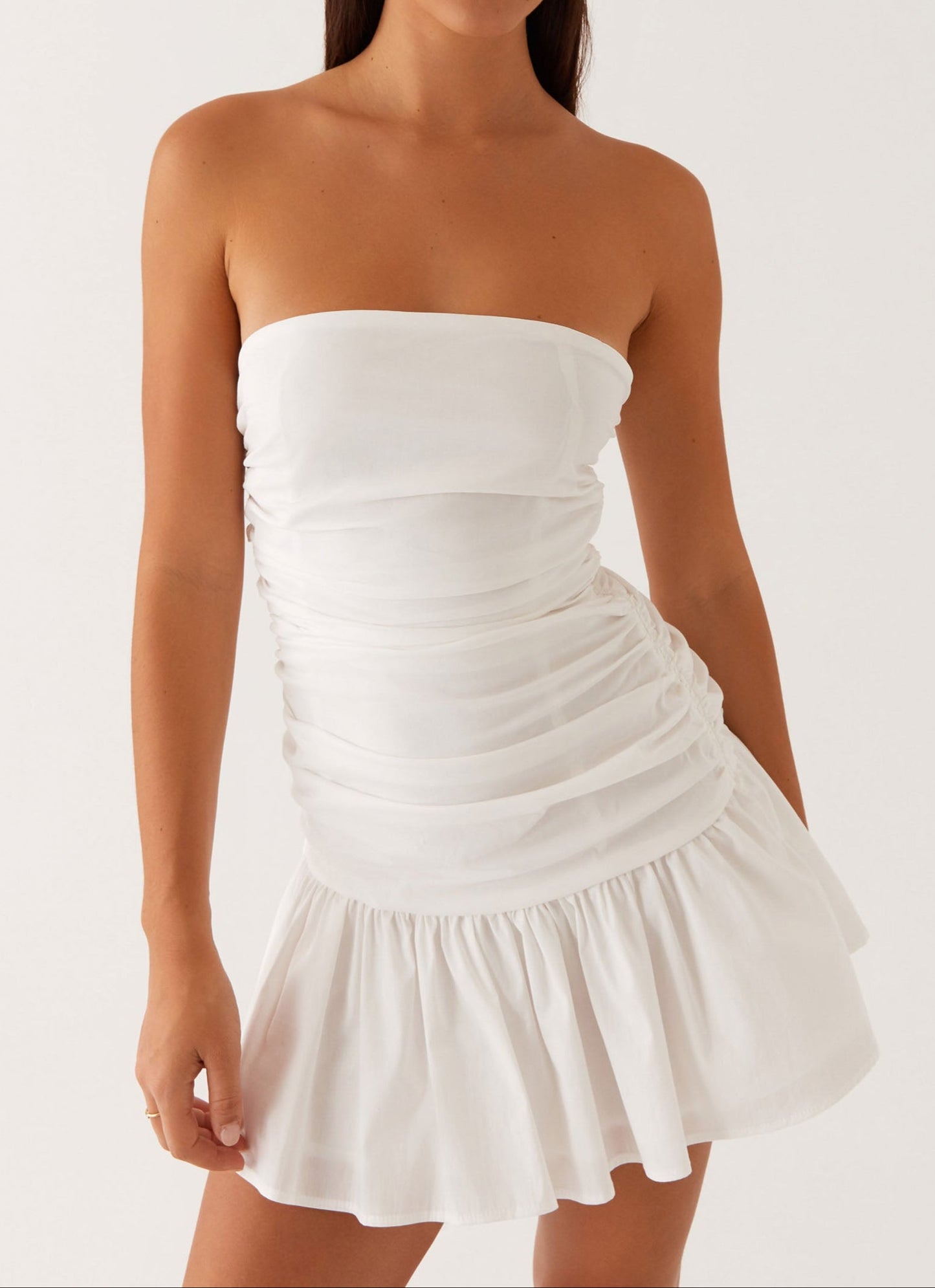 Brigida Mini Dress - White