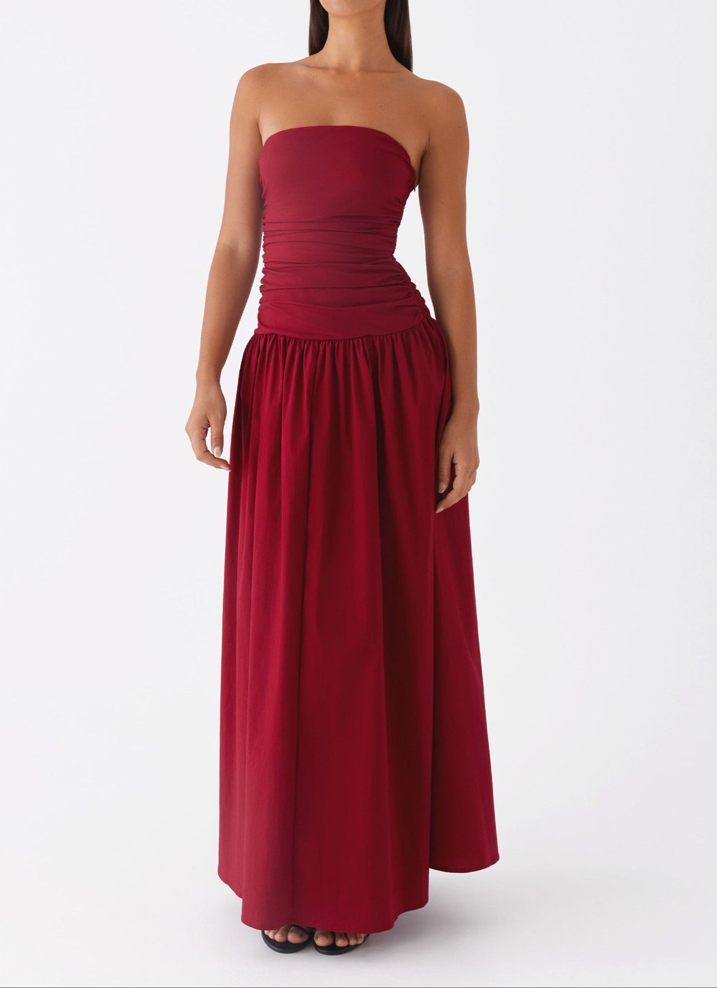 Amaranta Maxi Dress - Merlot