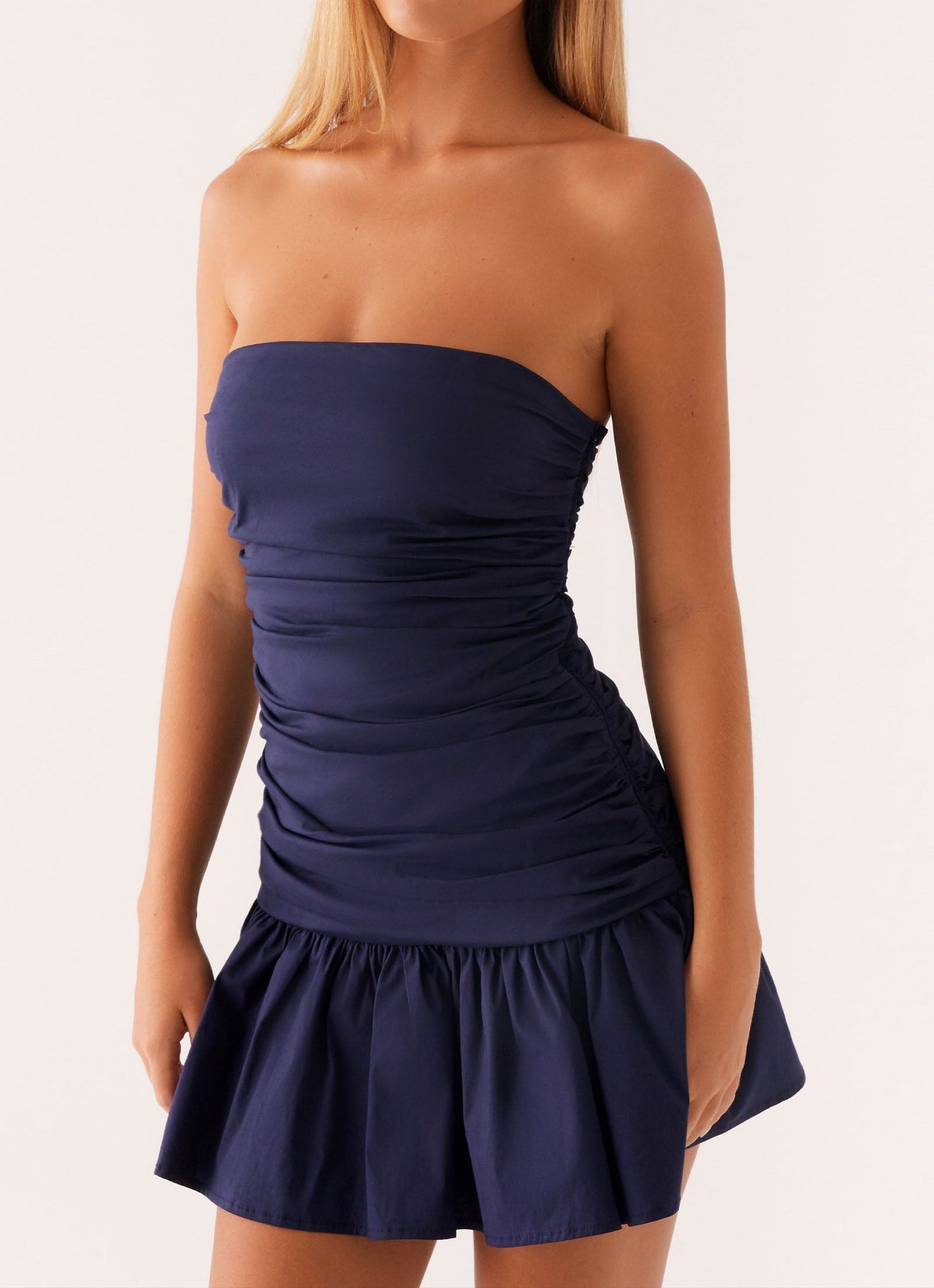 Rosmunda Mini Dress - Navy