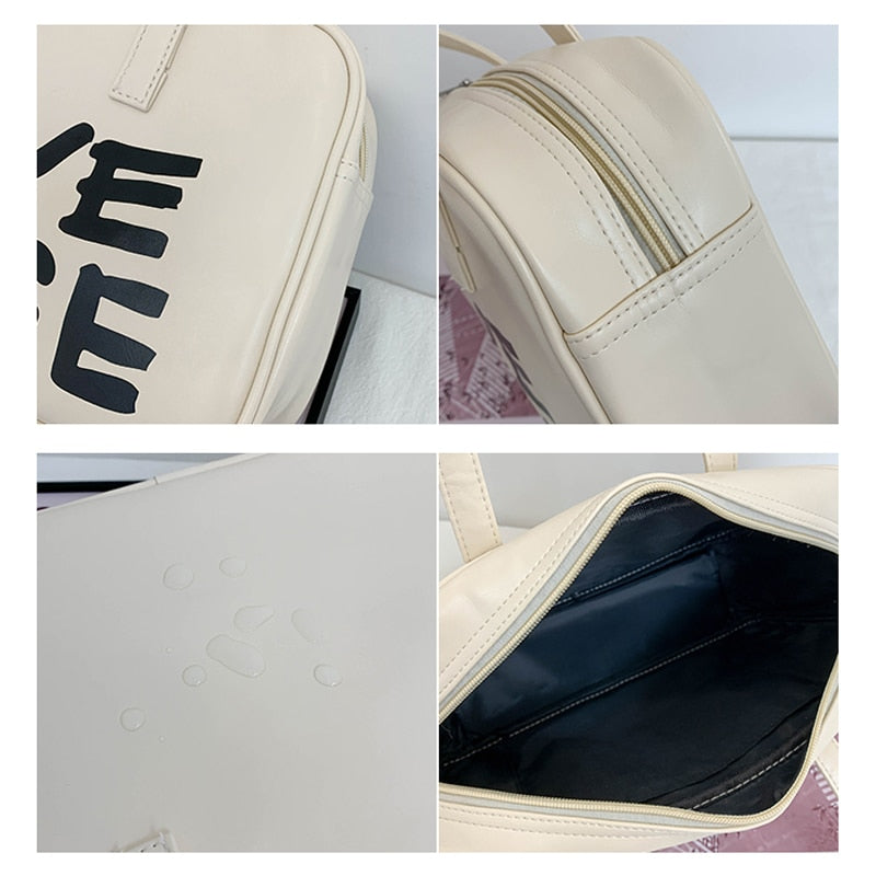 Casual LOVE PEACE Bowling Bag