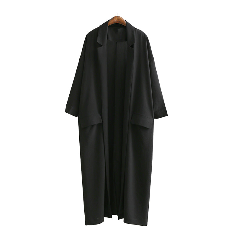 Casual Trench Duster Coat