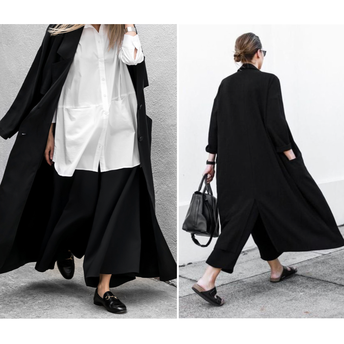 Casual Trench Duster Coat