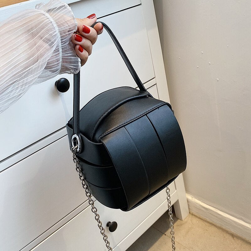 Catori Paneled Dumpling Mini Bags - 5 Colors