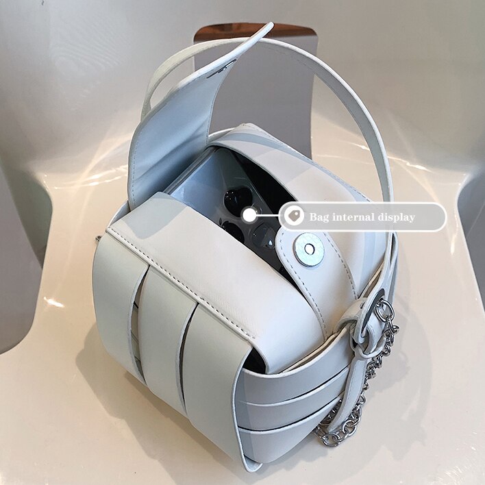 Catori Paneled Dumpling Mini Bags - 5 Colors