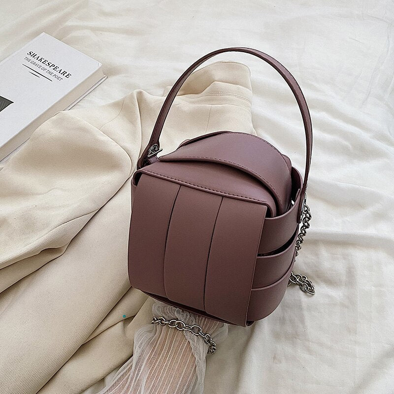 Catori Paneled Dumpling Mini Bags - 5 Colors