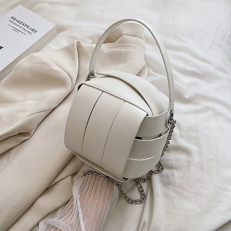 Catori Paneled Dumpling Mini Bags - 5 Colors