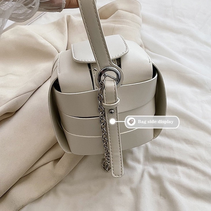 Catori Paneled Dumpling Mini Bags - 5 Colors