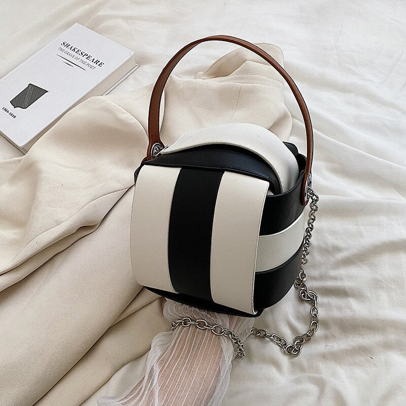 Catori Paneled Dumpling Mini Bags - 5 Colors