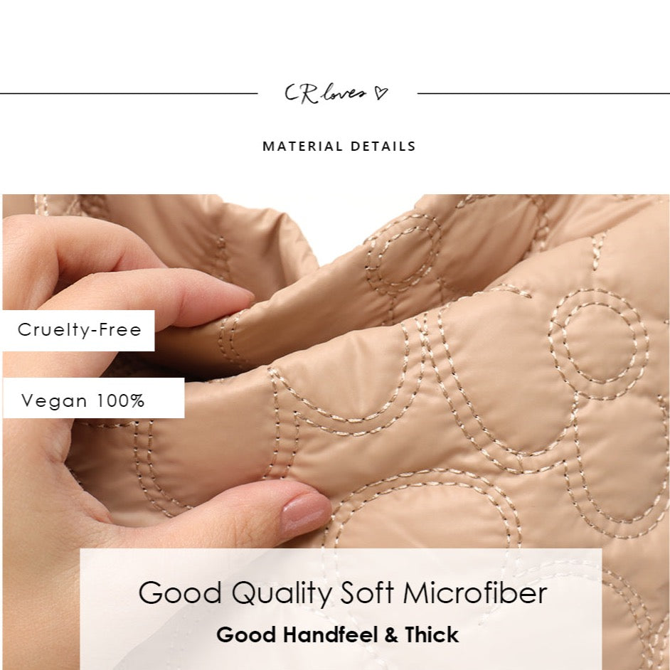 Cezi Luxe Floral Quilted Handbags