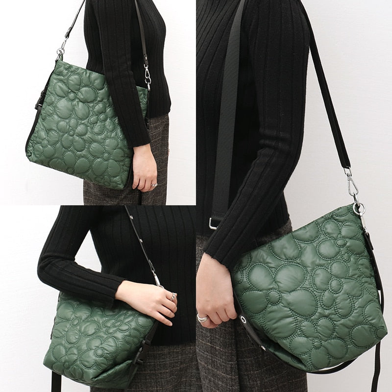 Cezi Luxe Floral Quilted Handbags