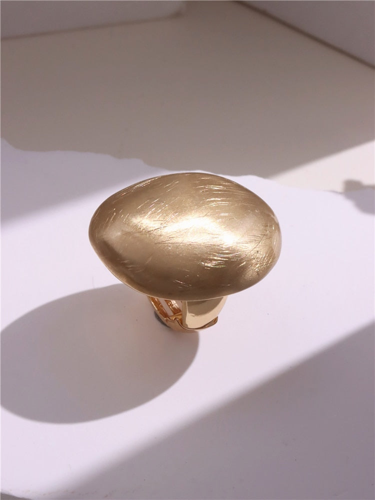 Chunky Gold Roman Style Rings - 6 Styles