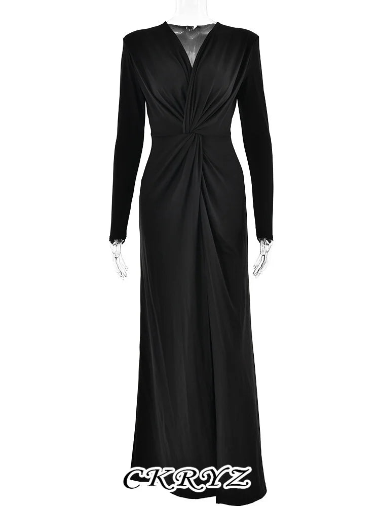 Y2K Fall Fashion  Evening Party Bodycon Dress