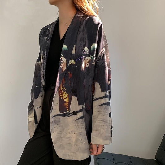 Clarice Art Prints Blazer