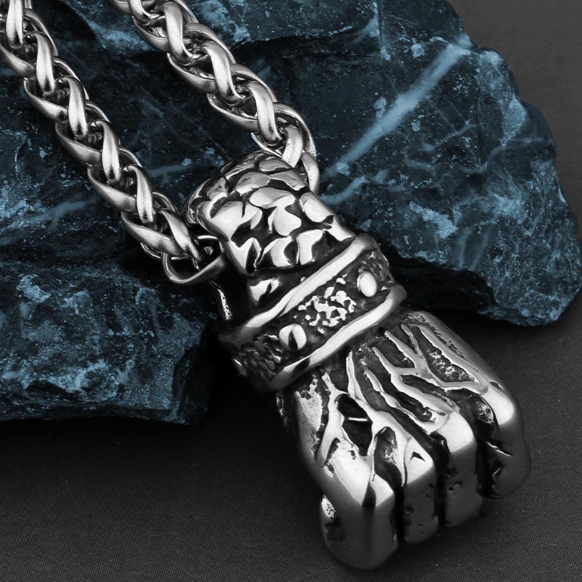 Clench Your Fist Necklace