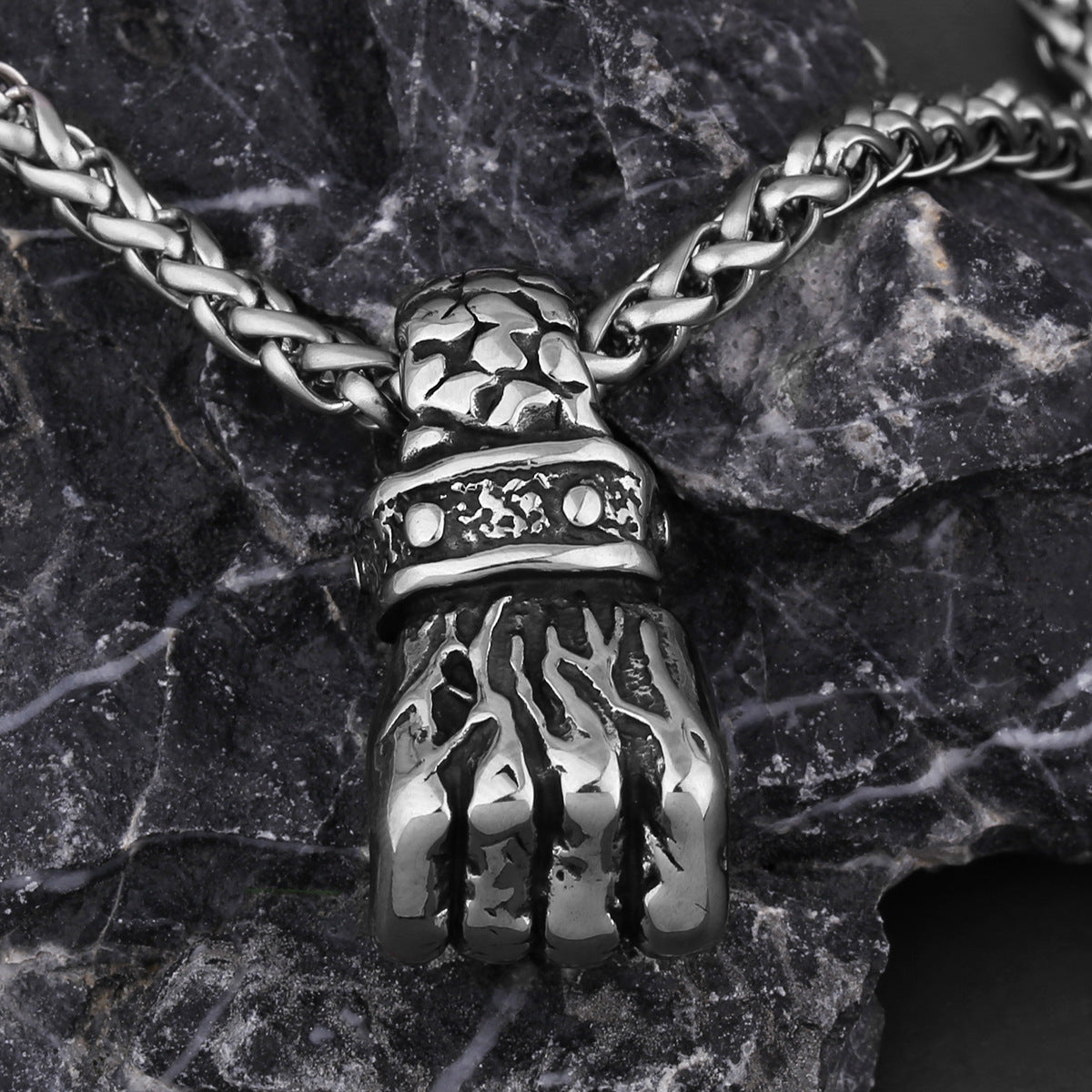 Clench Your Fist Necklace