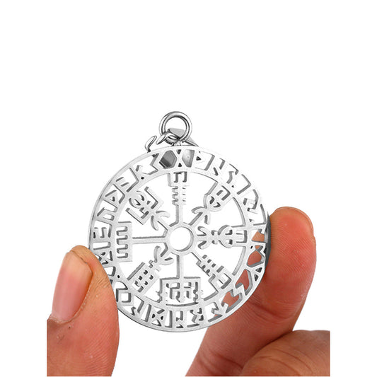 Compass Rune Odin Necklace
