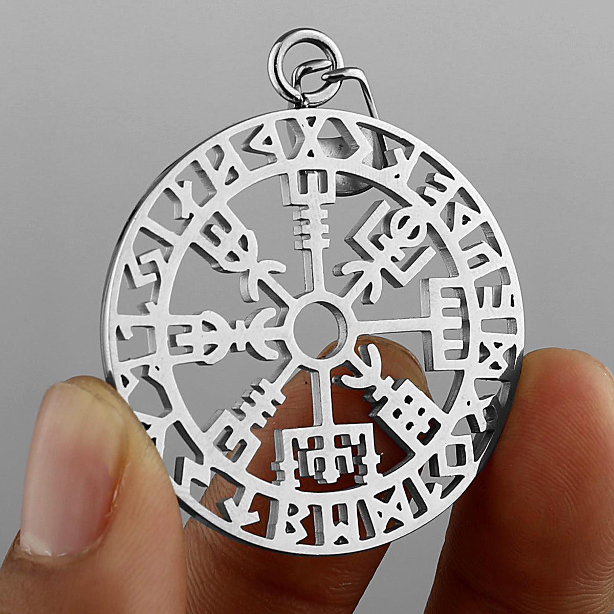 Compass Rune Odin Necklace