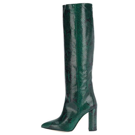 Croco and Serpentine Prints Boots
