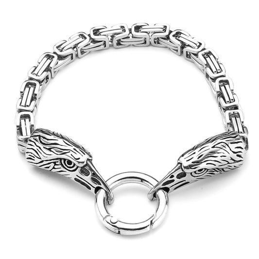 Crow Head Eagle Head Bracelet