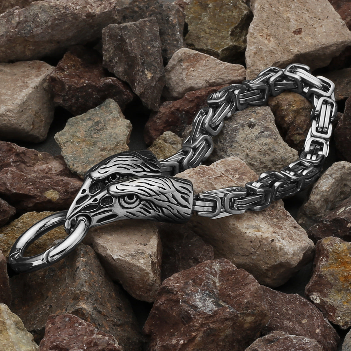 Crow Head Eagle Head Bracelet
