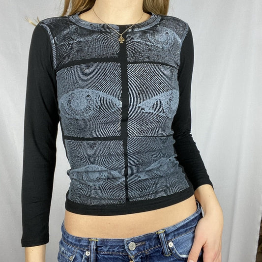 Cyber Street Printed Tee