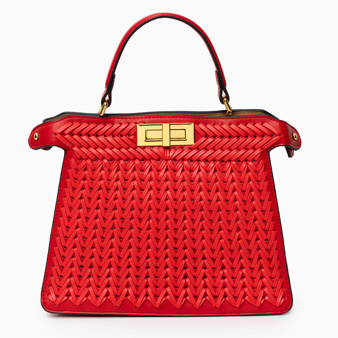 Dionne Woven Handbag