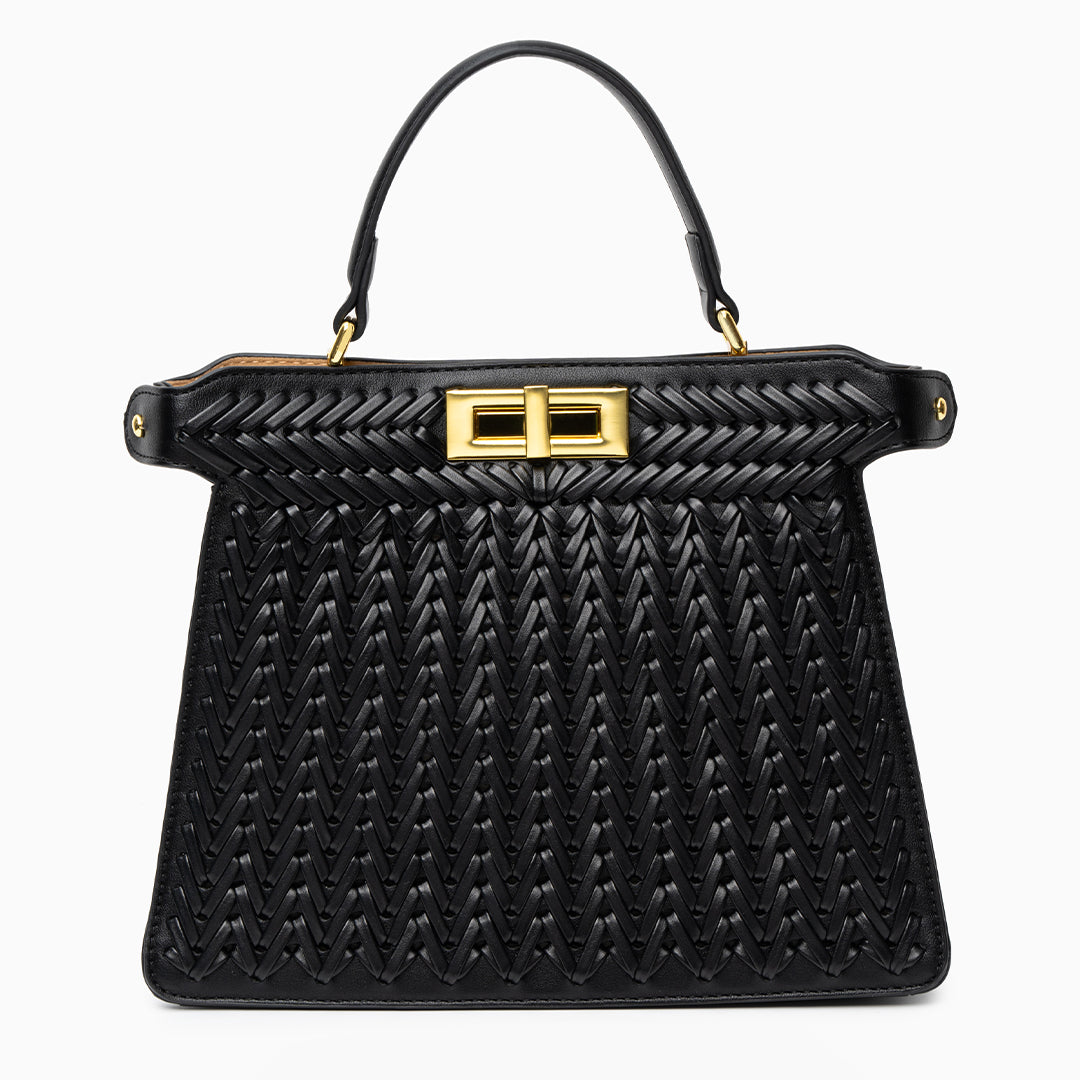 Dionne Woven Handbag