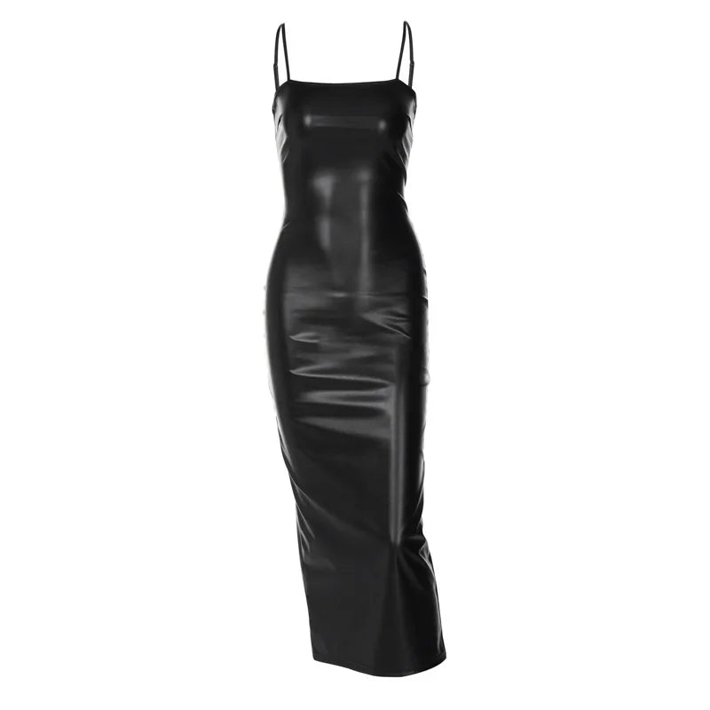 Bandage Dress - Solid Sleeveless Backless - Elegant Party Dress