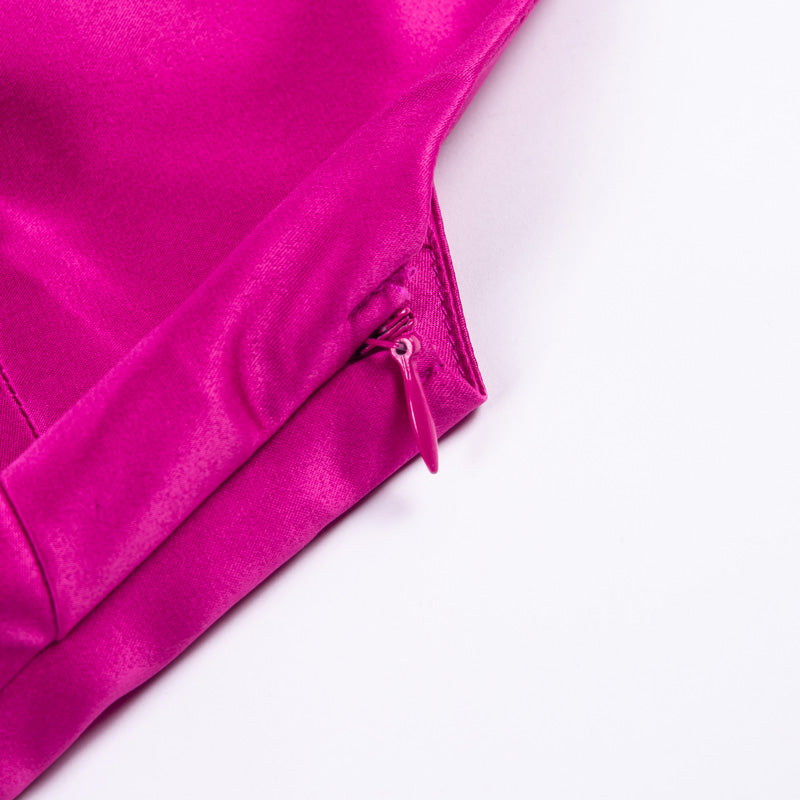 Deborah Solid Satin Slip Dresses - 4 Colors