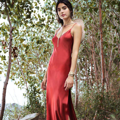 Deborah Solid Satin Slip Dresses - 4 Colors