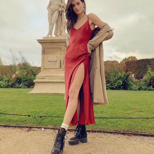 Deborah Solid Satin Slip Dresses - 4 Colors