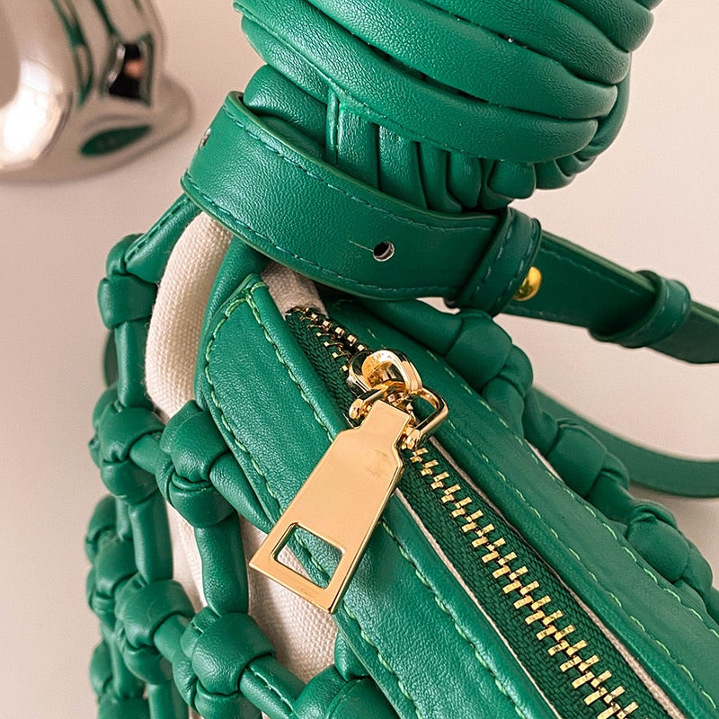 Defini Big Knotted Net Baguette Bags - 4 Colors