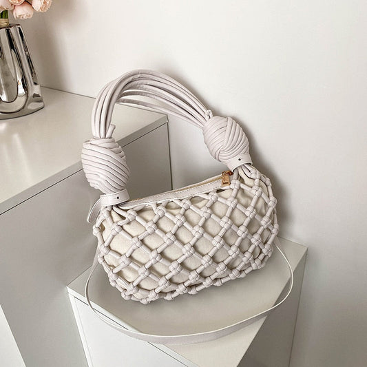 Defini Big Knotted Net Baguette Bags - 4 Colors