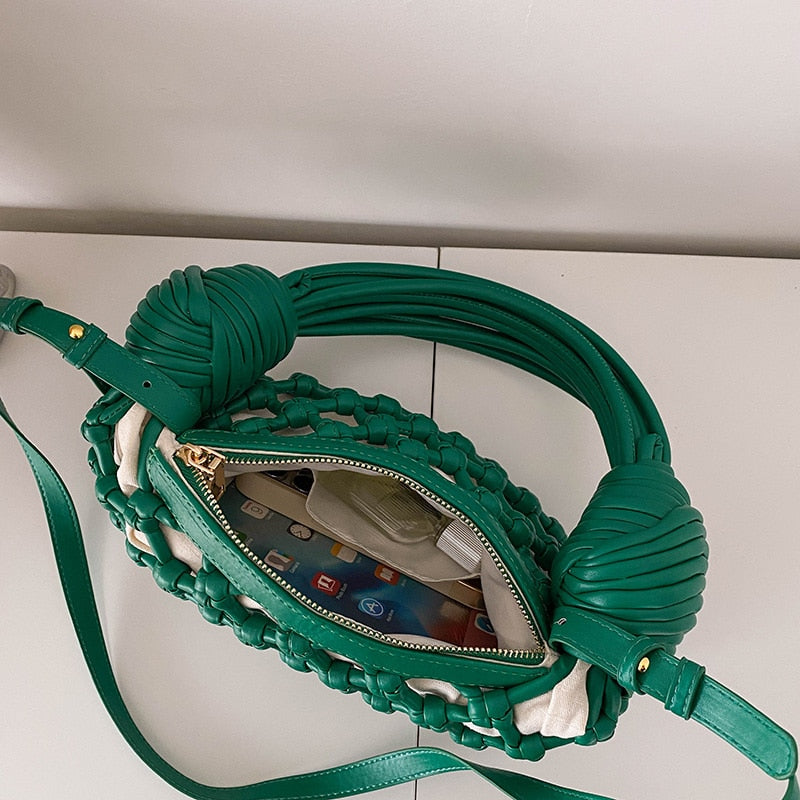 Defini Big Knotted Net Baguette Bags - 4 Colors