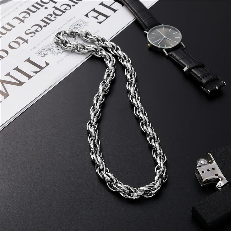 Dragon Bone Knot Chain Necklace