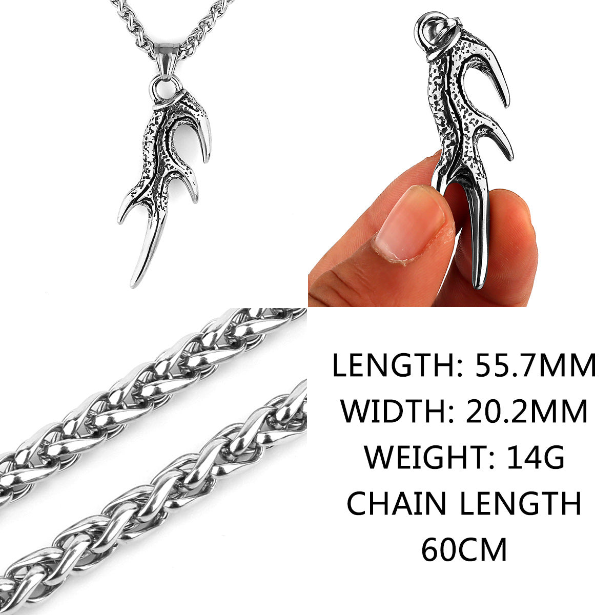 Dragon Horn Necklace