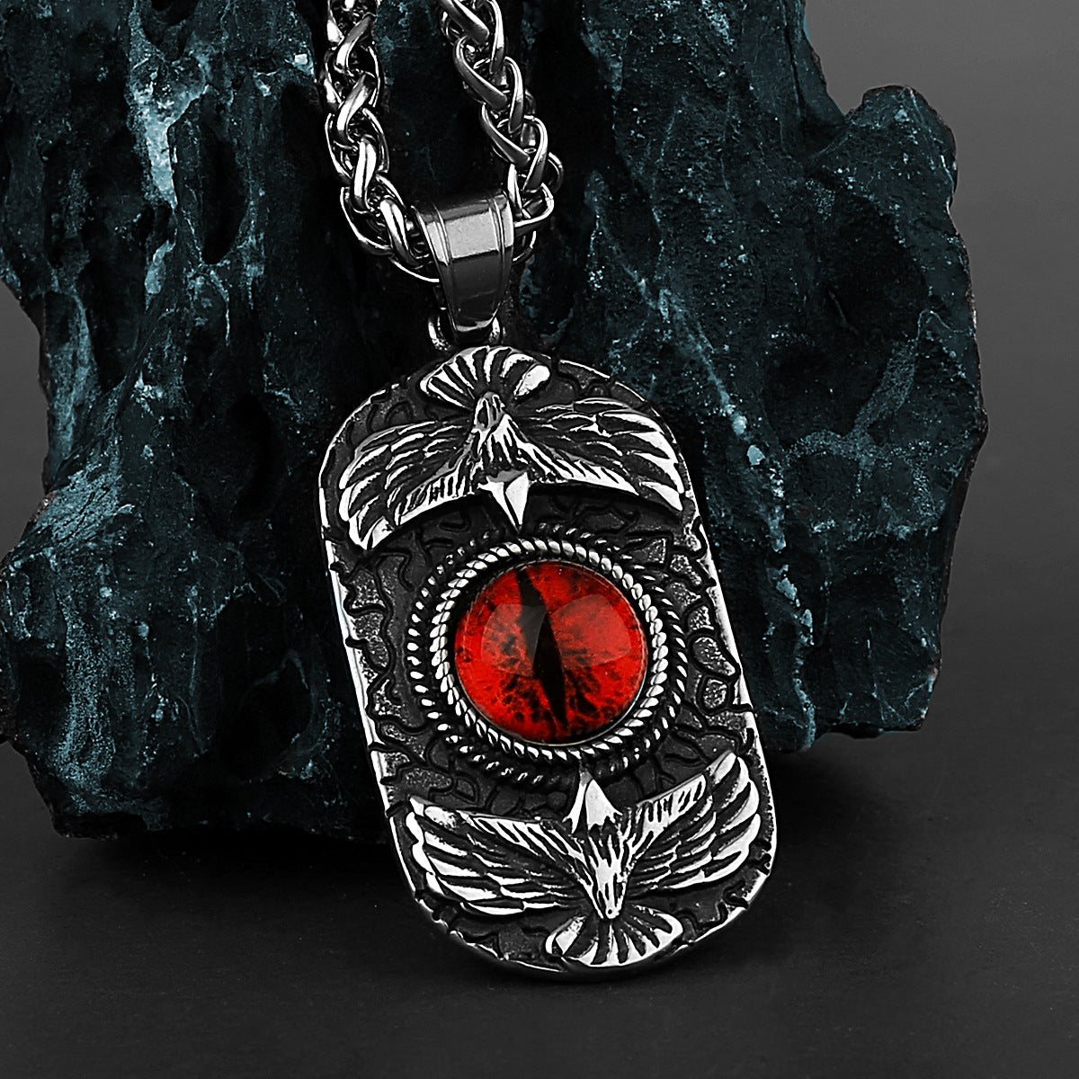 Eagle Red Eye Necklace