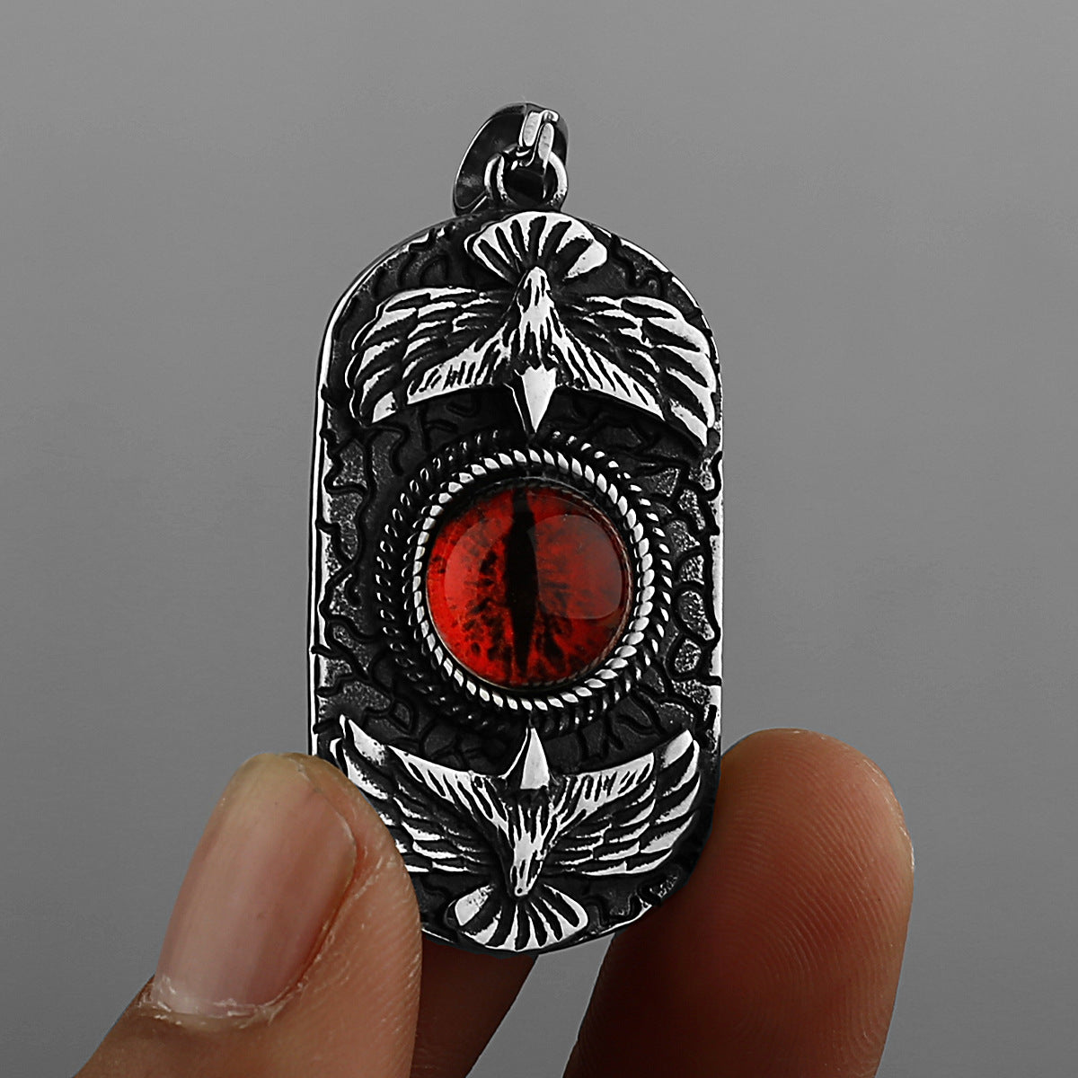 Eagle Red Eye Necklace