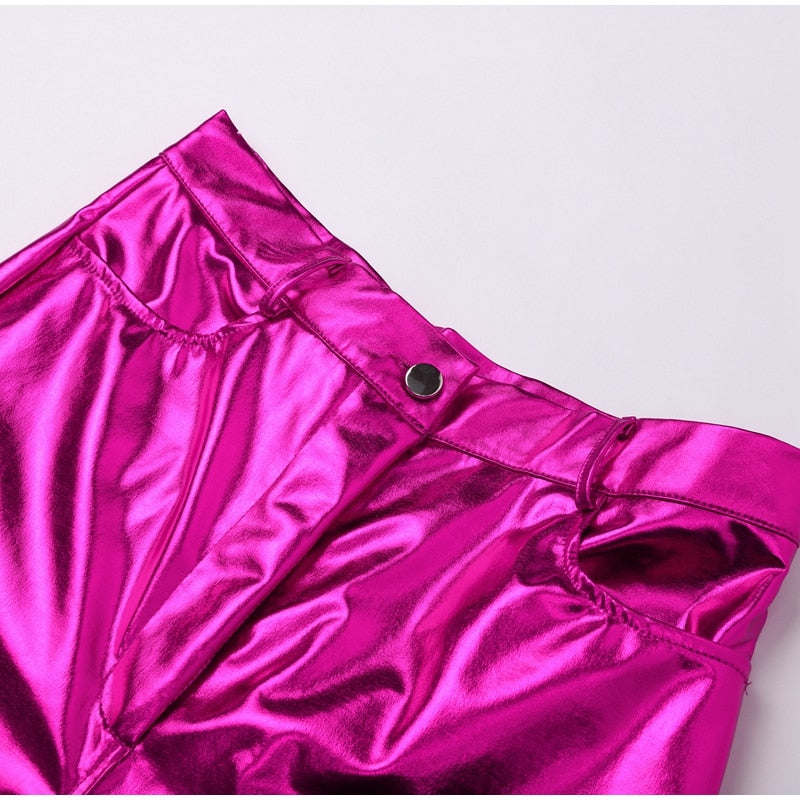 Edina Colorful Metallic Disco Pants - 7 Colors