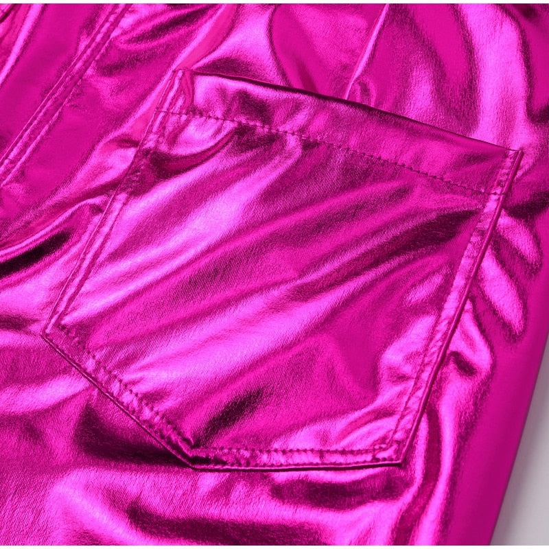 Edina Colorful Metallic Disco Pants - 7 Colors
