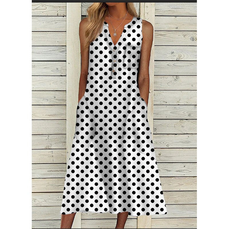 Elegant Chic V-Neck Office Lady Pockets Dresses