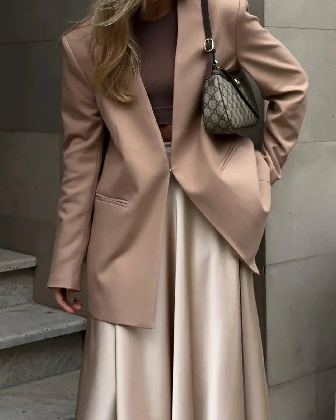 Elegant Satin Flare Maxi Skirts - 3 Colors